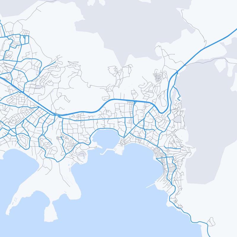 Map of Bodrum