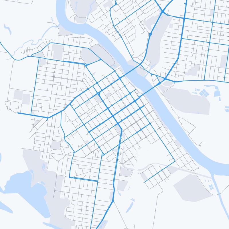 Map of Rockhampton