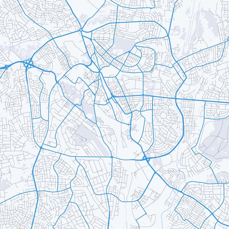 Map of Kumasi