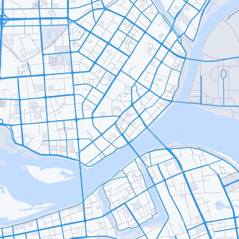 Map of Xiangyang
