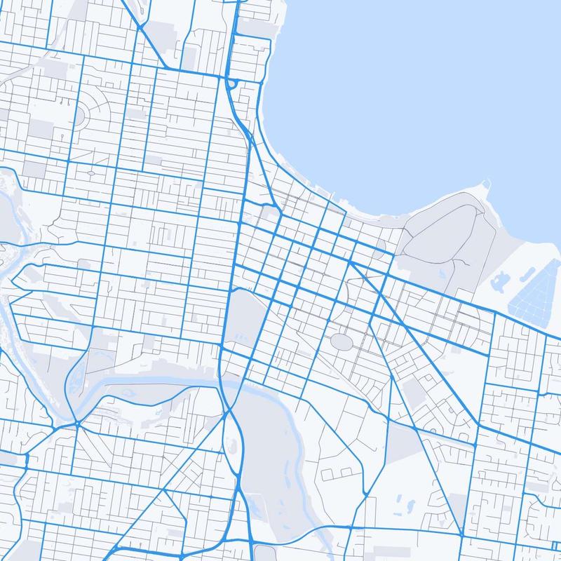 Map of Geelong