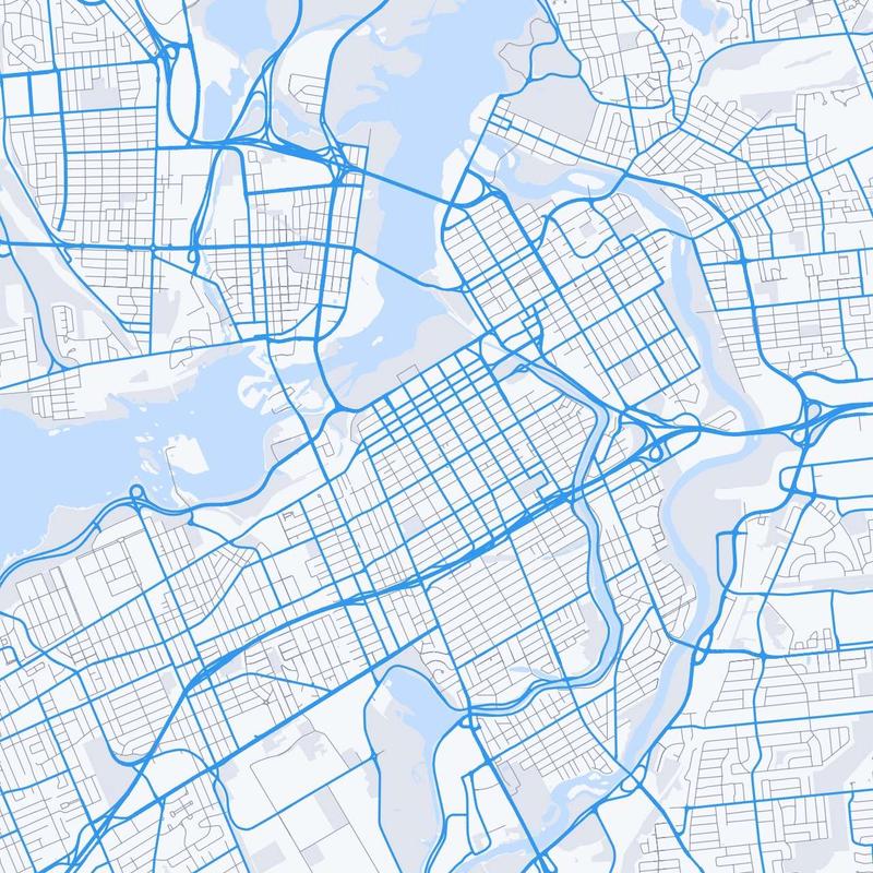 Map of Ottawa