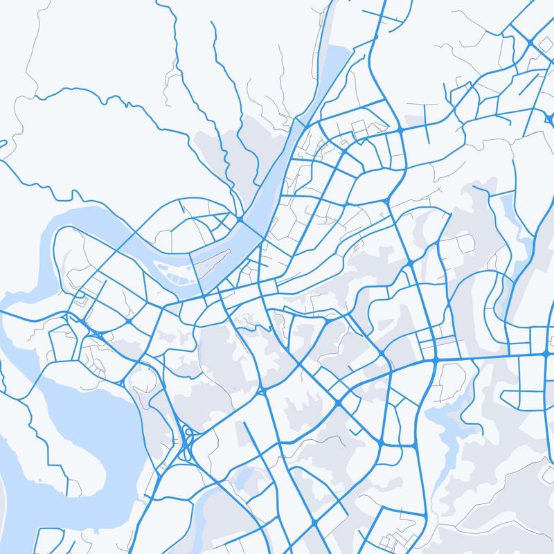 Map of Yichang