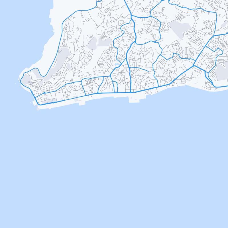 Map of Balikpapan