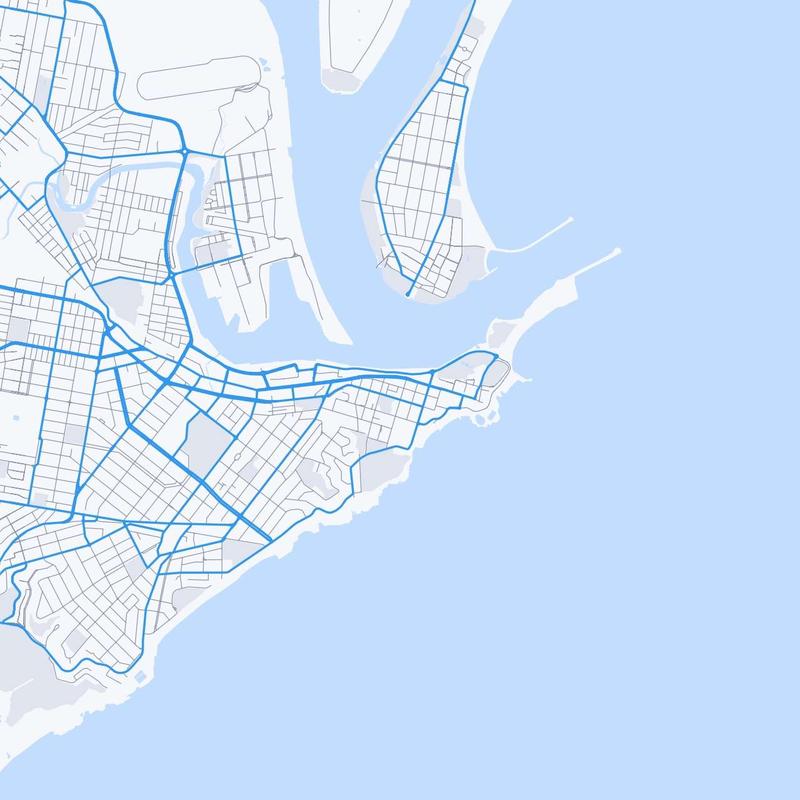 Map of Newcastle