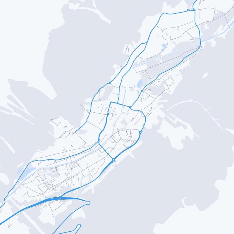 Map of Chamonix-Mont-Blanc