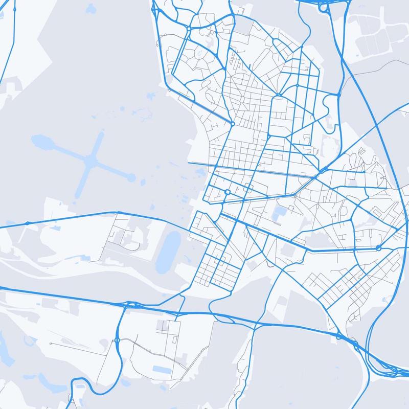 Map of Versailles