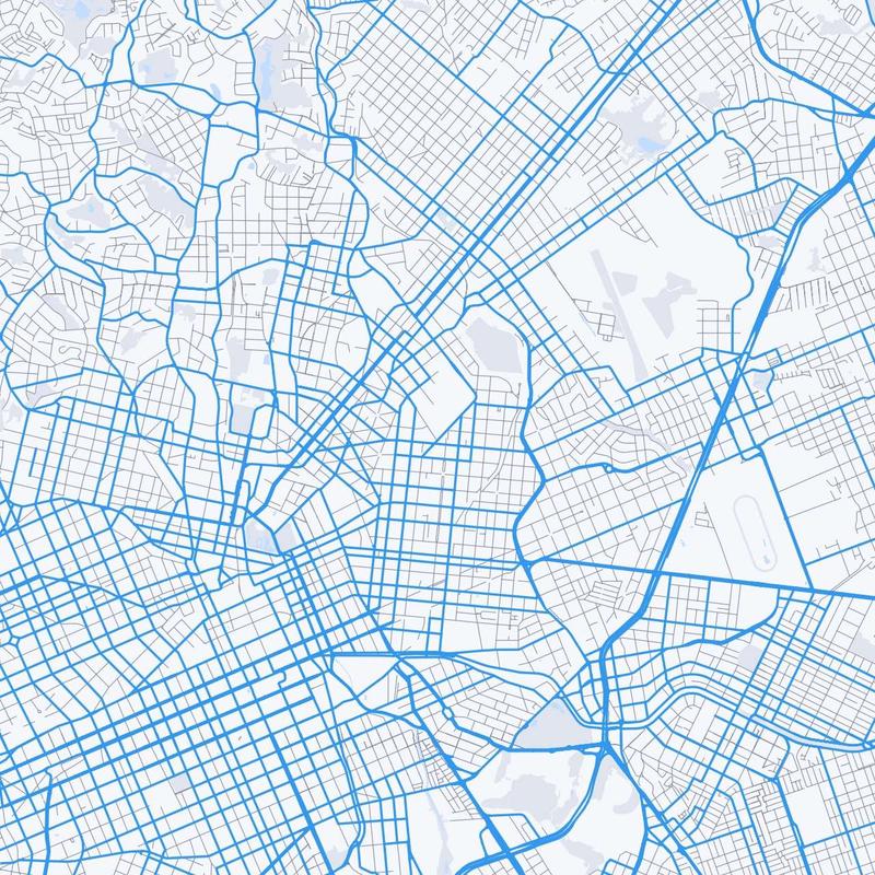 Map of Curitiba