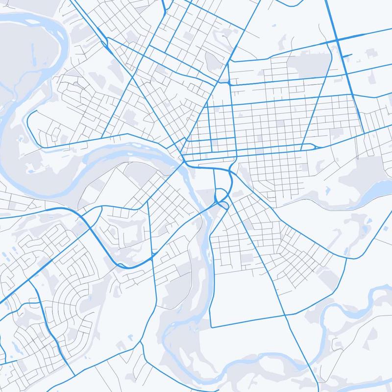Map of Brantford