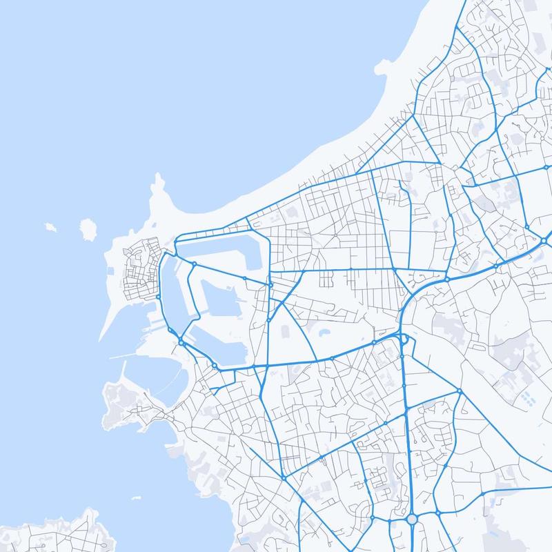 Map of Saint-Malo