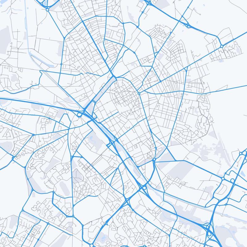 Map of Reims