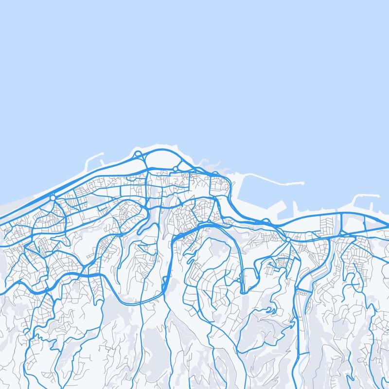 Map of Trabzon