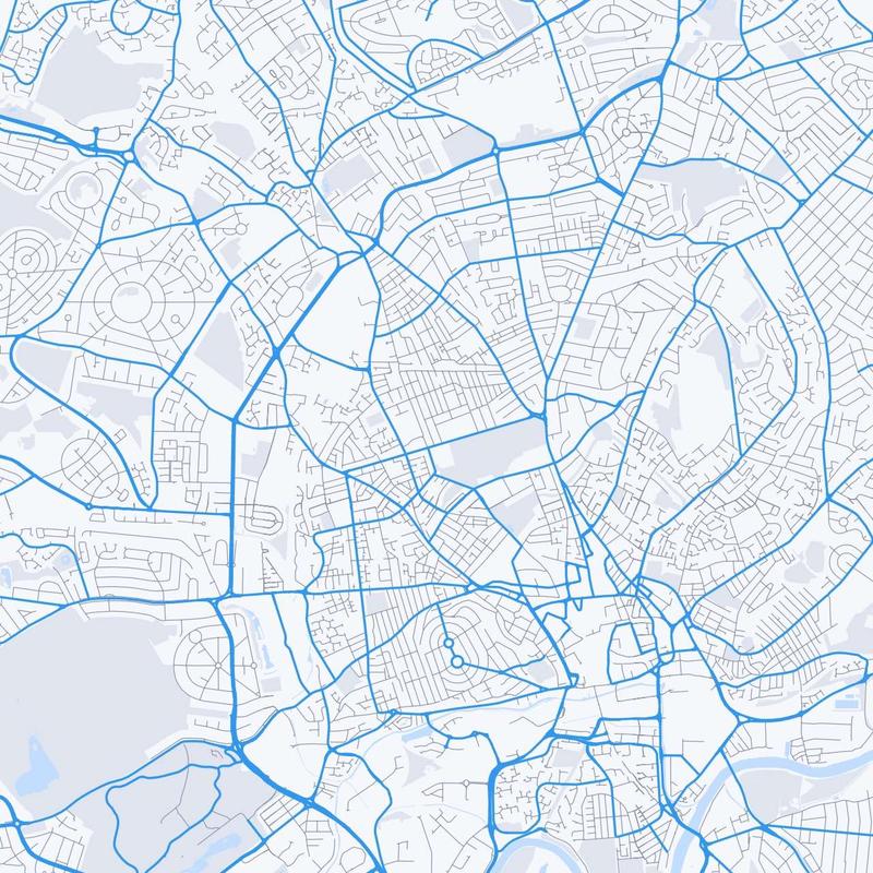 Map of Nottingham