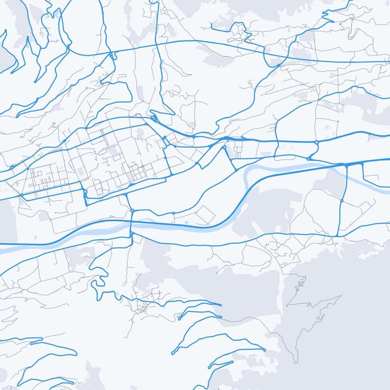 Map of Aosta