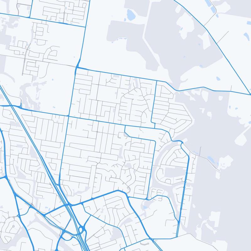 Map of Rochedale South