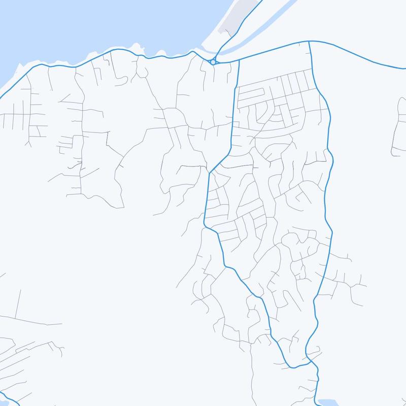 Map of Negril