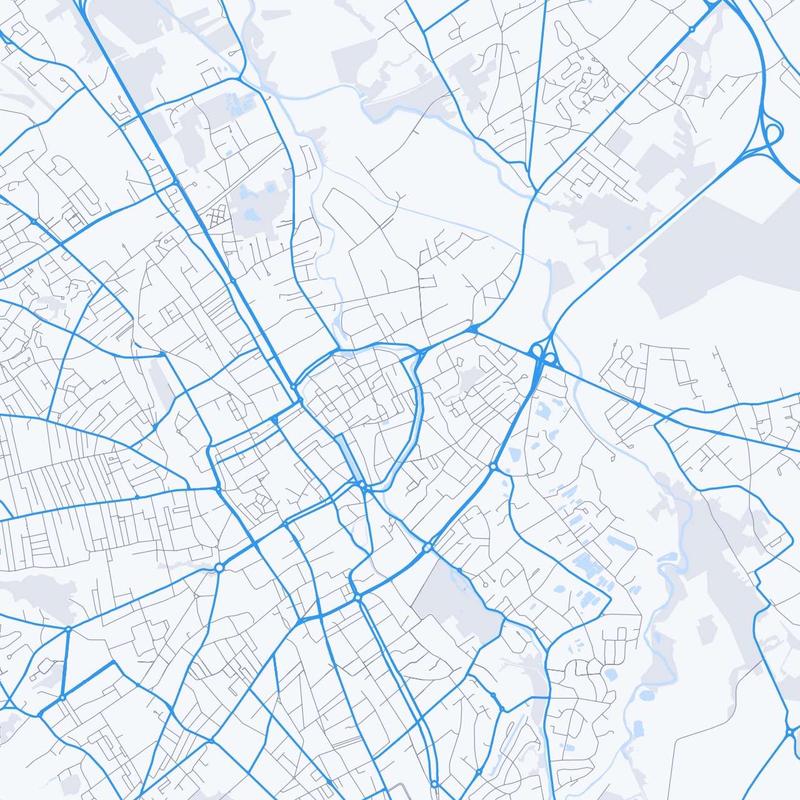 Map of Troyes