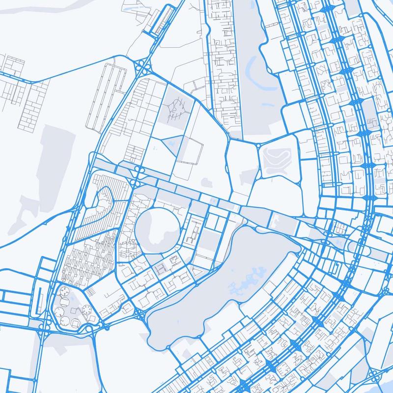 Map of Brasilia