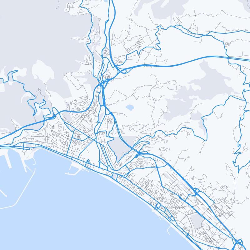 Map of Salerno