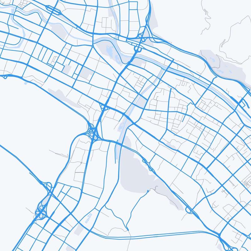 Map of Xining