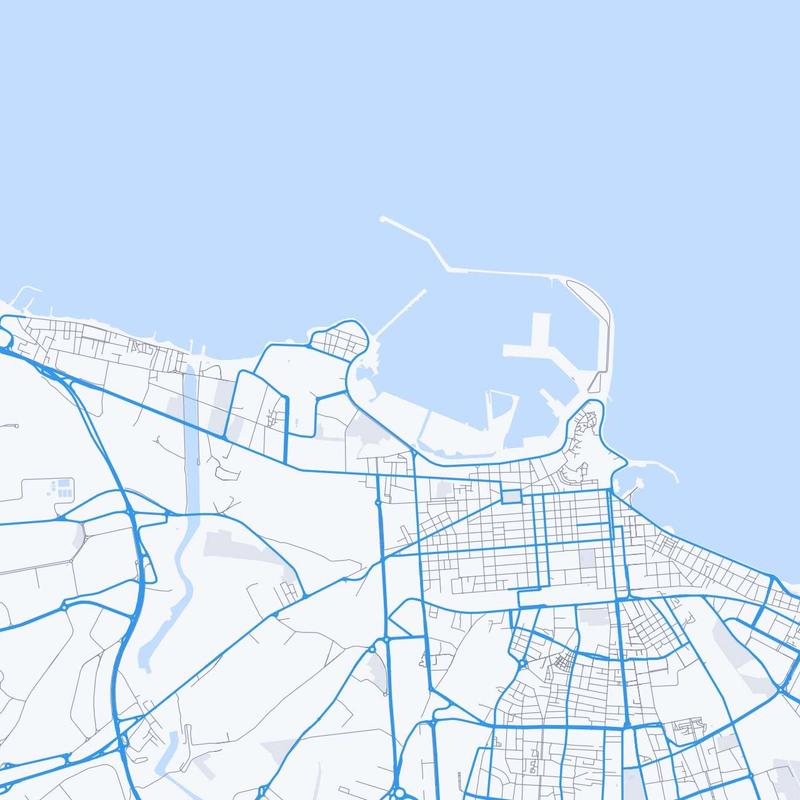 Map of Bari