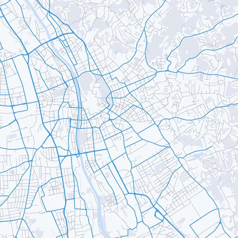 Map of Graz