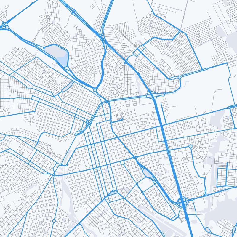 Map of Bauru