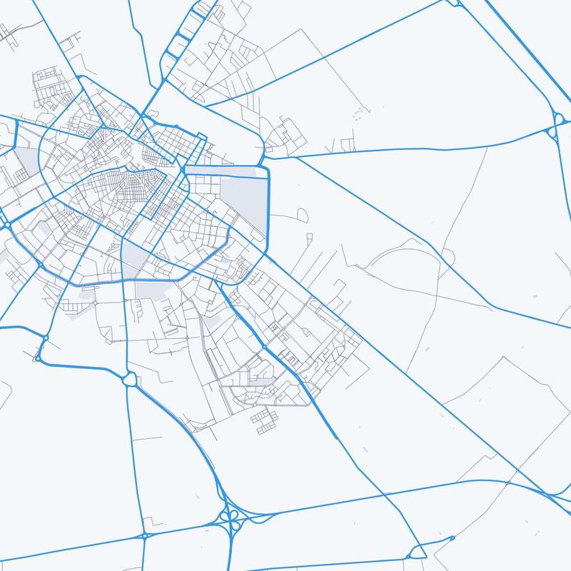 Map of Foggia