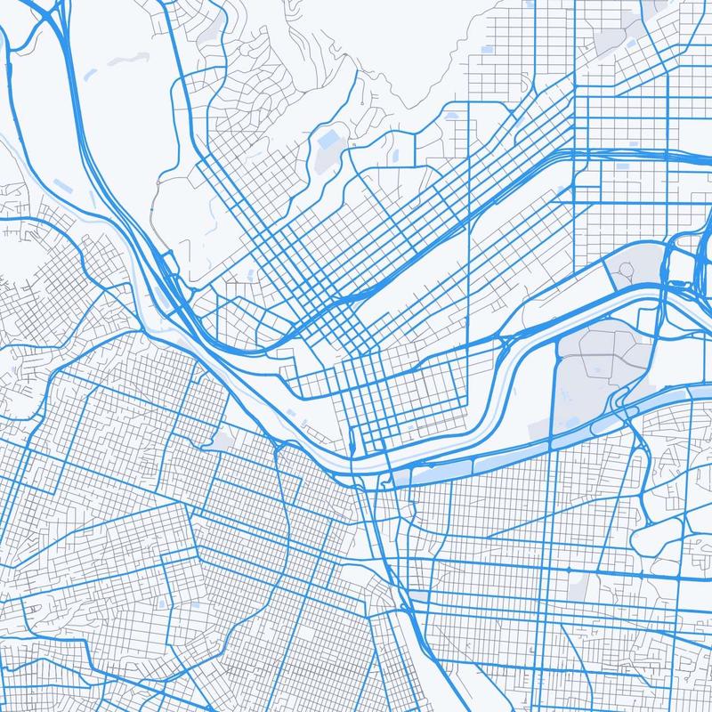 Map of El Paso
