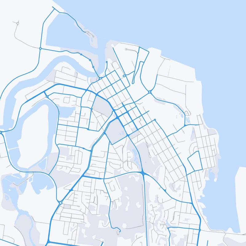 Map of Gladstone
