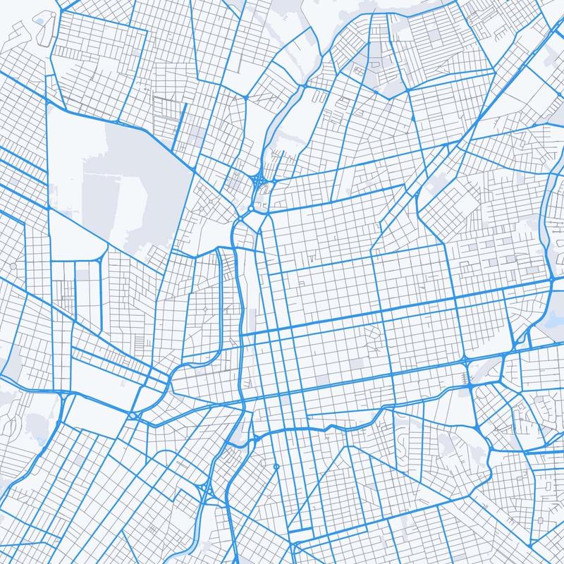 Map of Campo Grande