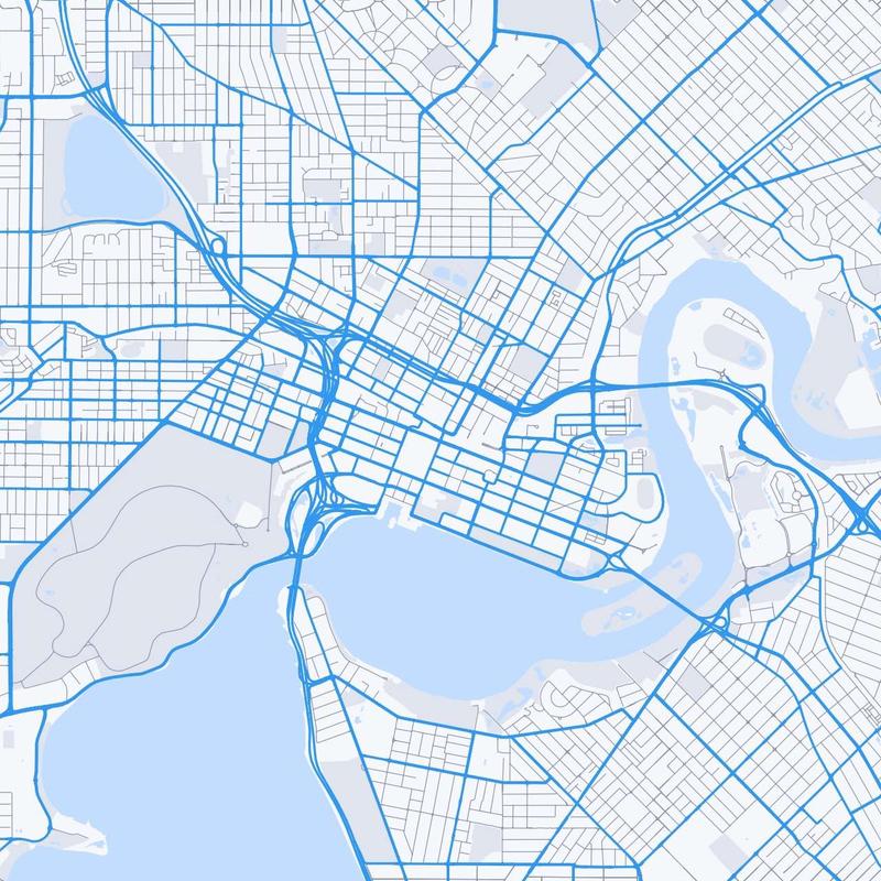 Map of Perth