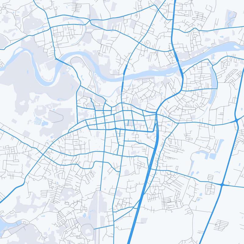 Map of Chiang Rai