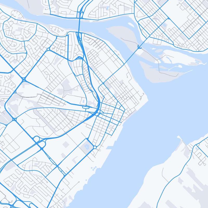 Map of Trois-Rivieres
