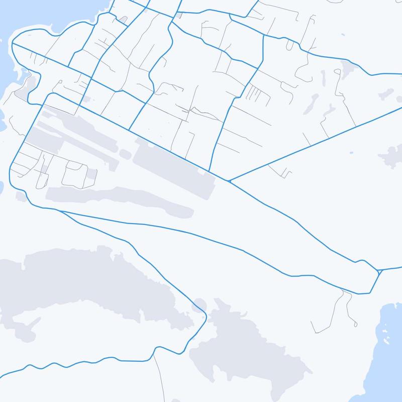 Map of Easter Island
