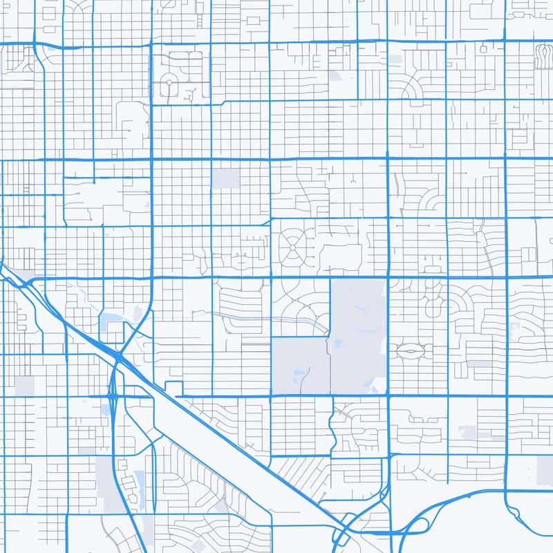 Map of Tucson