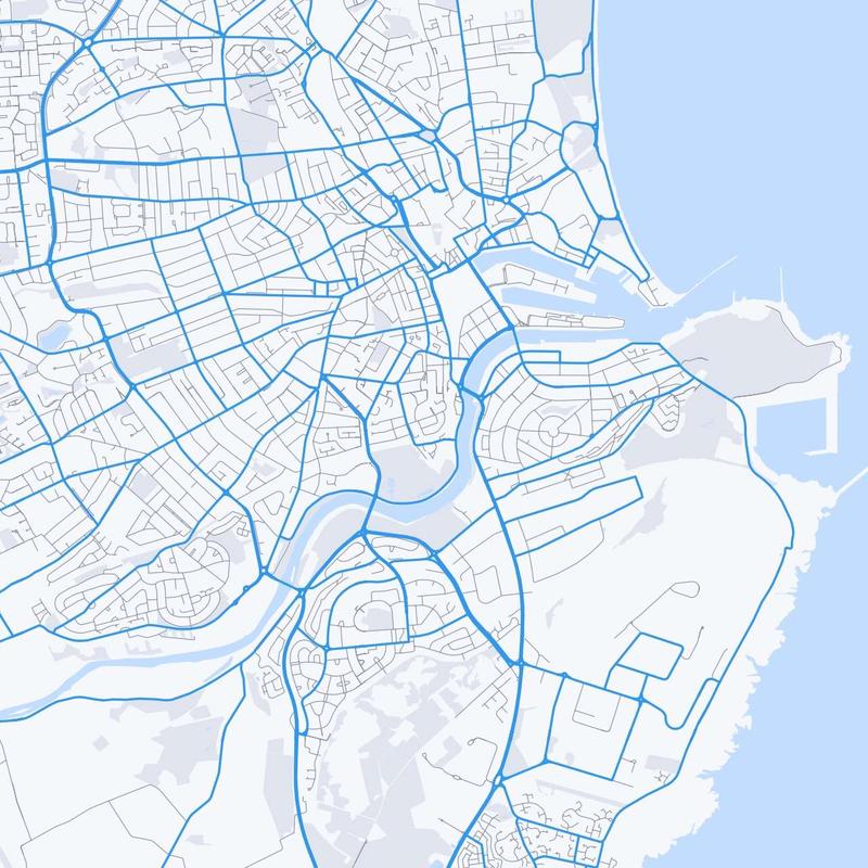 Map of Aberdeen
