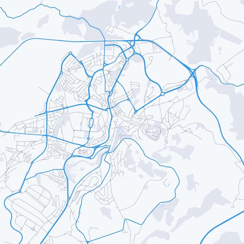 Map of Braganca
