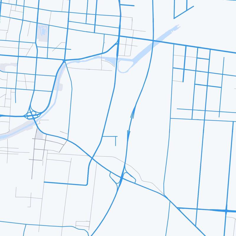 Map of Handan