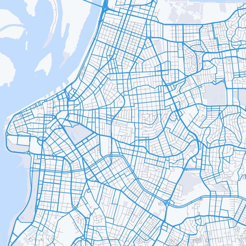 Map of Porto Alegre