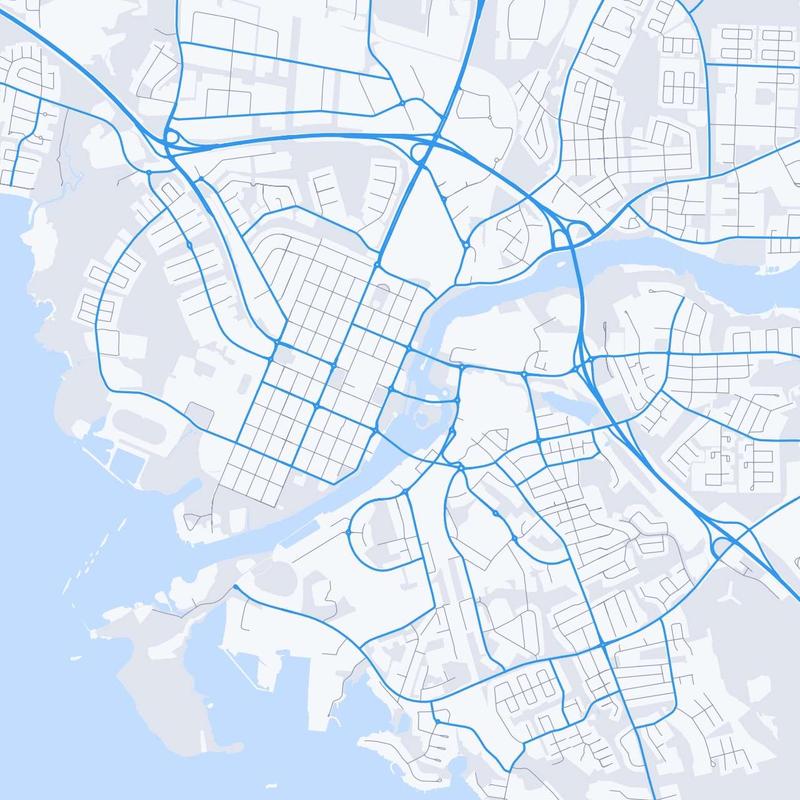 Map of Joensuu