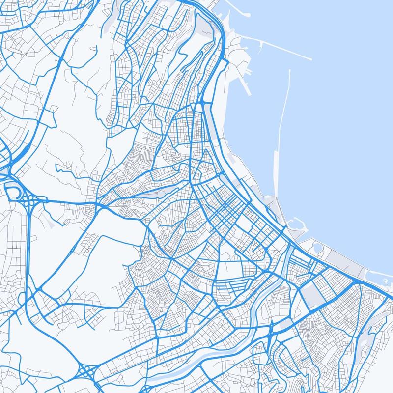 Map of Samsun