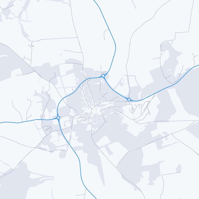 Map of Locronan