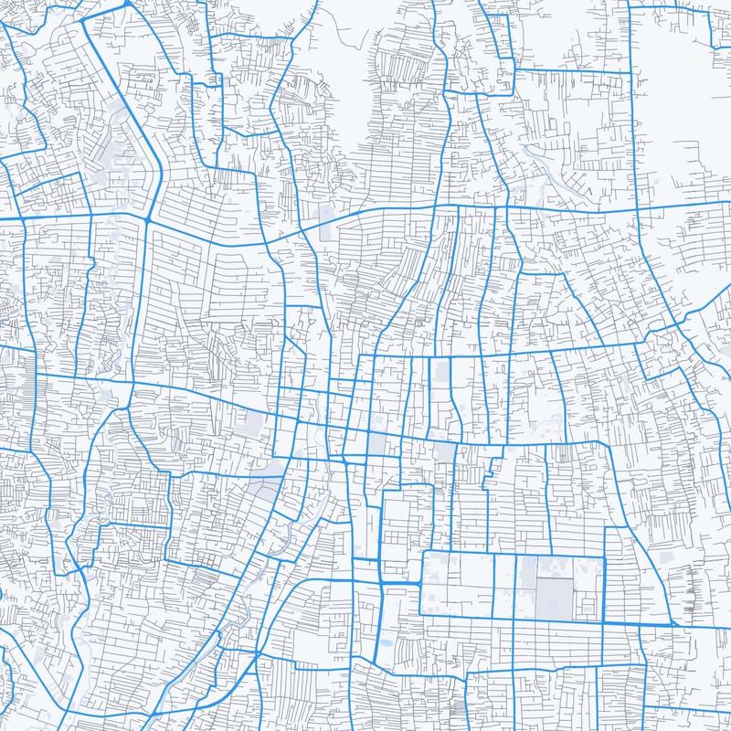 Map of Denpasar