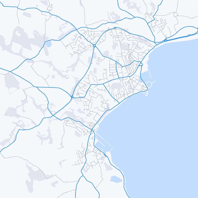 Map of Penzance