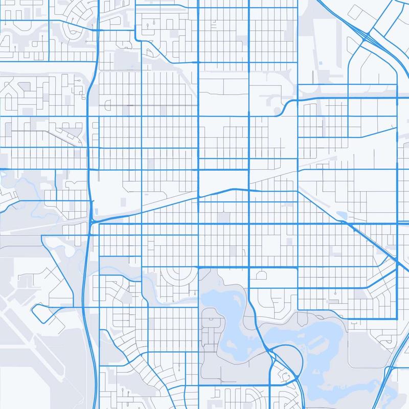 Map of Regina