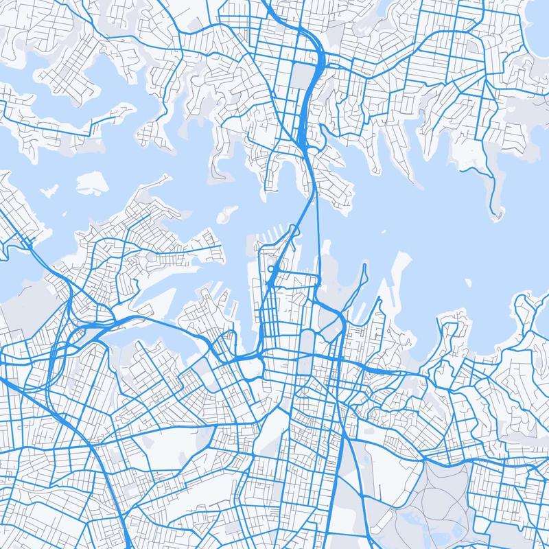 Map of Sydney