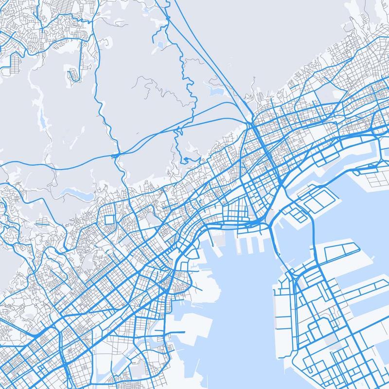 Map of Kobe