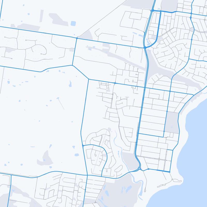 Map of Torquay - Jan Juc
