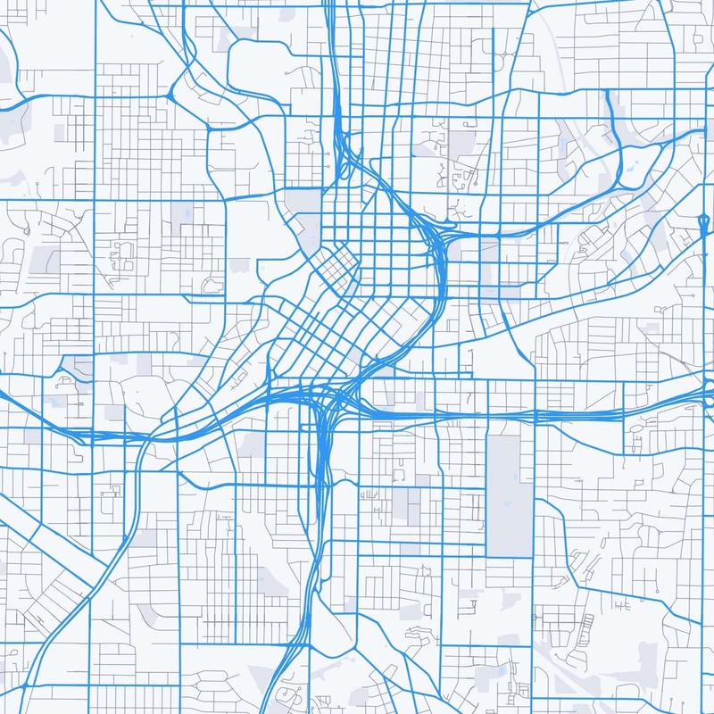 Map of Atlanta